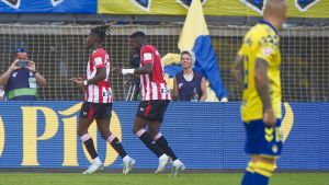 2-3. El Athletic resiste con diez en una exhibición de los hermanos Williams