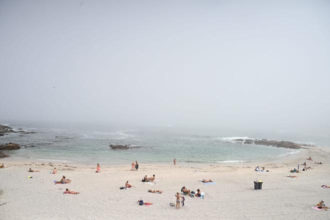 La niebla llega a A Coruña