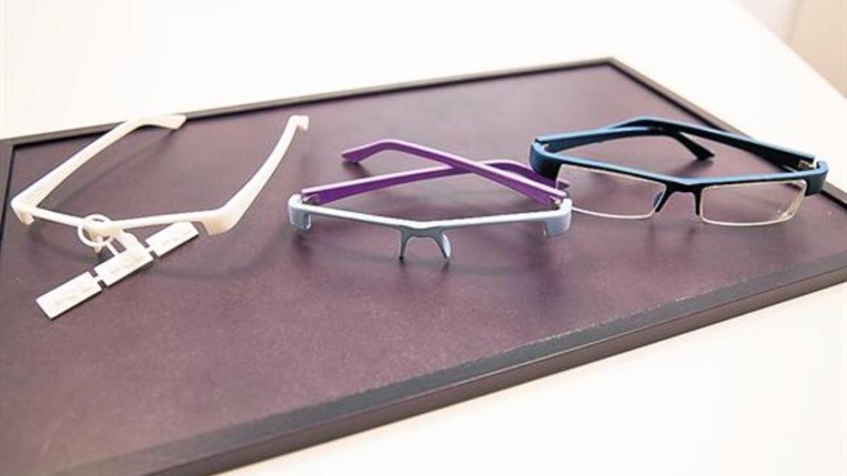 INNOVACIÓN PRÁCTICA.  Gafas fabricadas con una impresora en 3D para la empresa Indo.