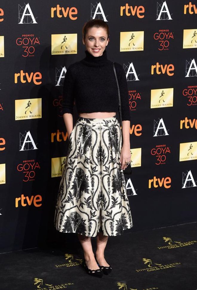 Cena de los nominados a los Goya 2016: Leticia Dolera