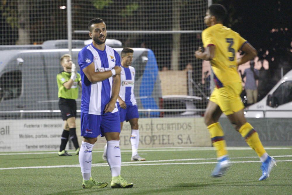 El Barça B s''endú el torneig de l''Estany amb una golejada