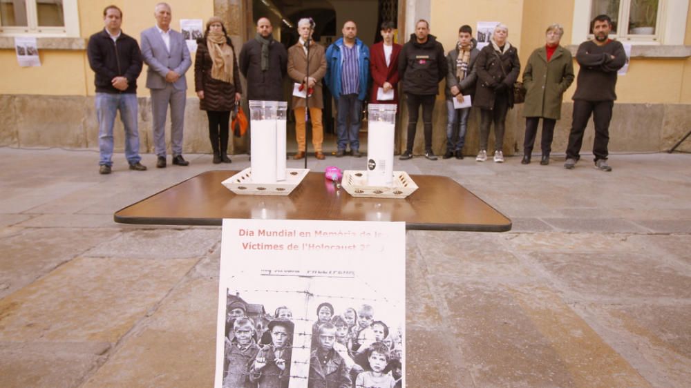 Girona commemora el Dia Internacional en memòria de les víctimes de l'Holocaust