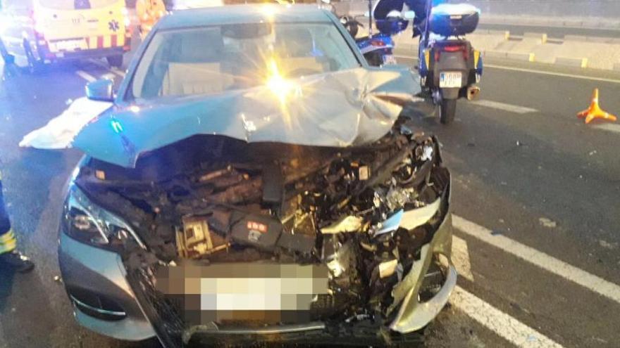 Un conductor borracho provoca un accidente múltiple con un muerto en Alicante