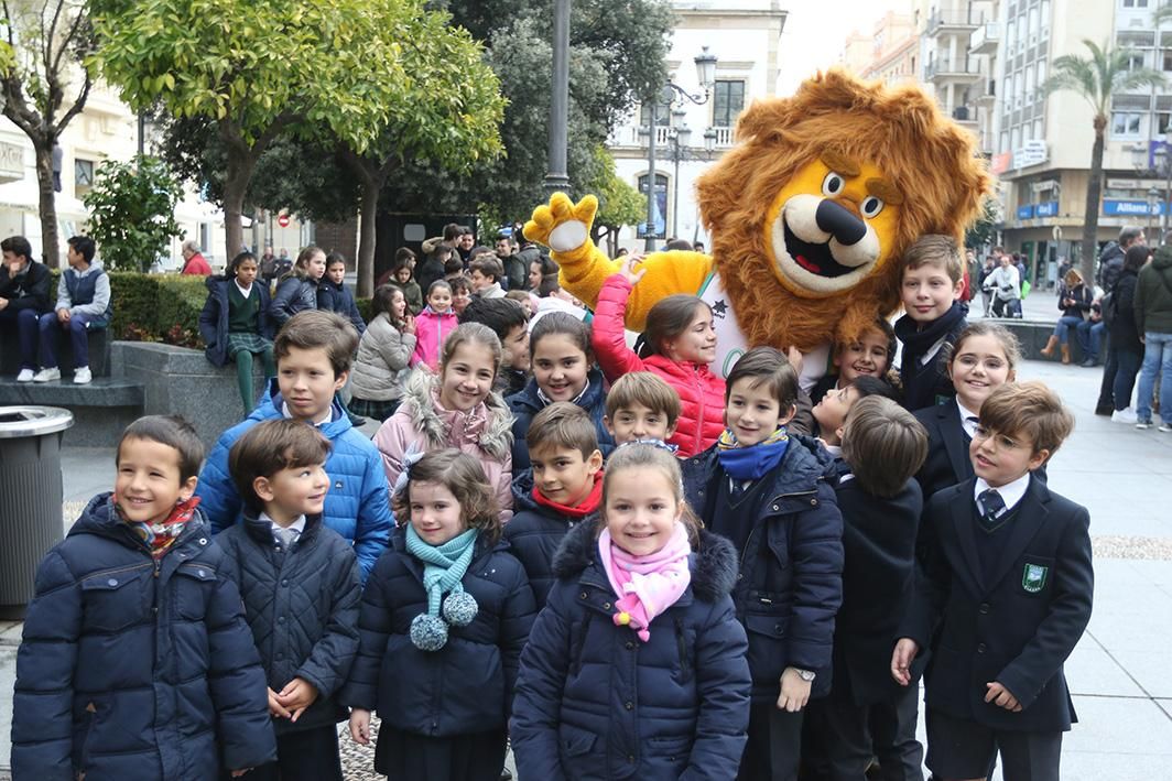 Escolares cordobeses contra el cáncer