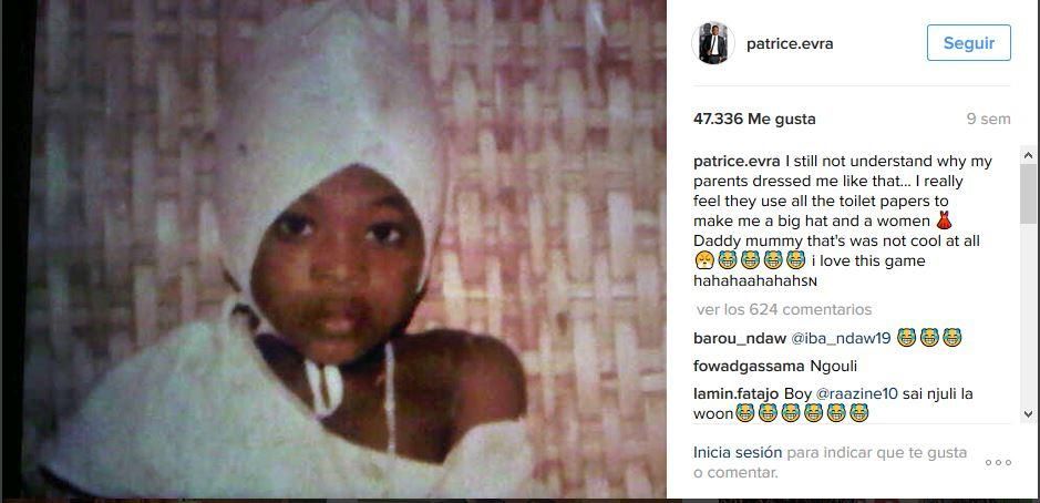 Patrice Evra, estrella de Instagram
