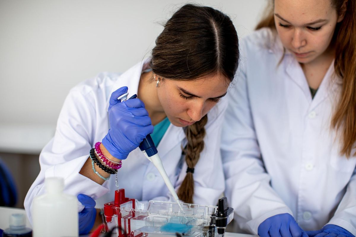 Alumnas del centro.