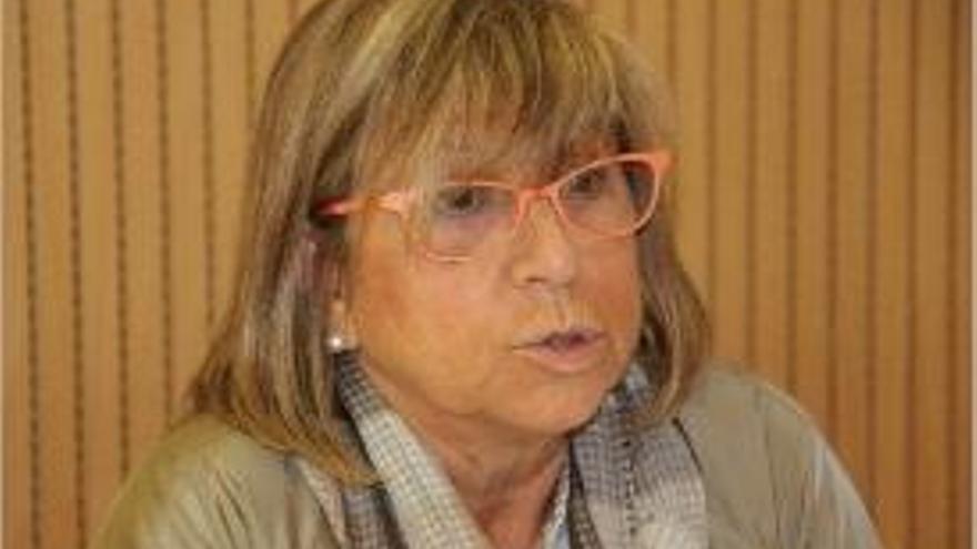 La primera tinent d&#039;alcalde de Reus, Teresa Gomis.