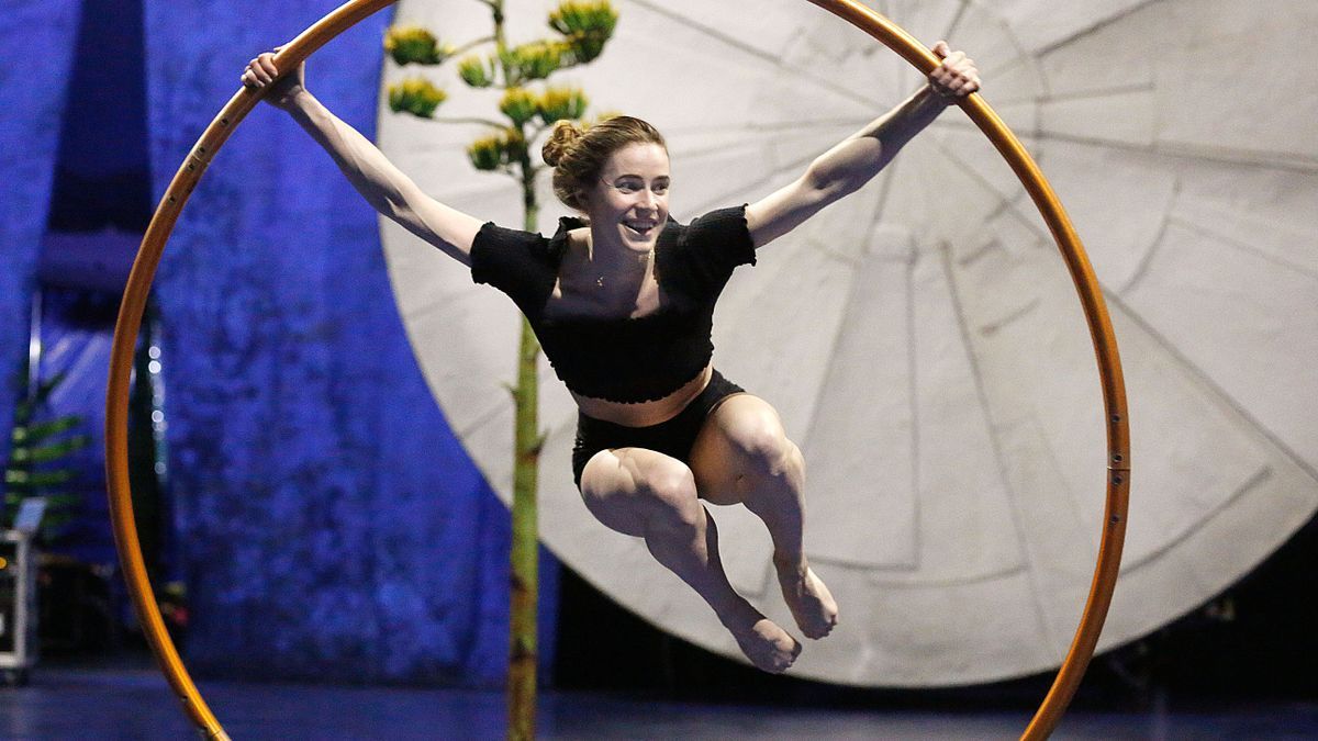 Lea Toran, artista del Cirque du Soleil.