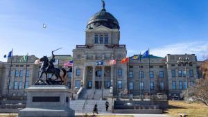 El Capitolio del estado de Montana.