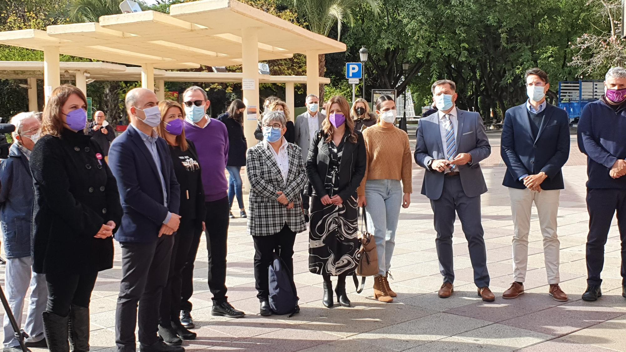 Acto en Molina de Segura contra la violencia de género