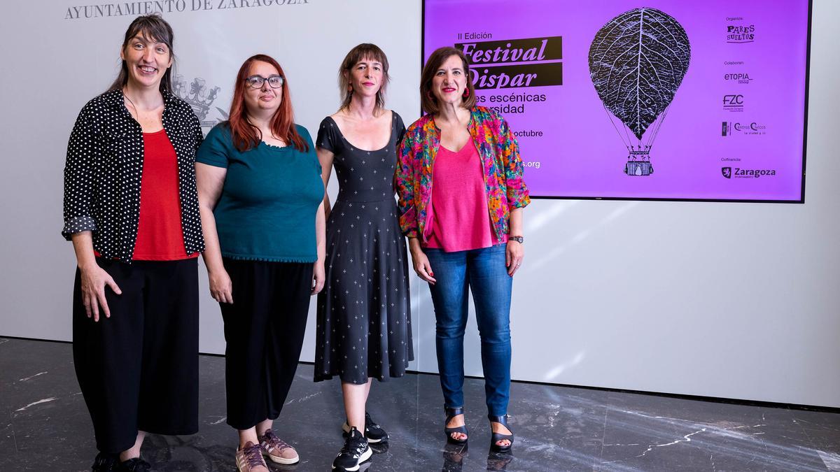 El Festival Dispar se ha presentado esta mañana en el Ayuntamiento de Zaragoza.