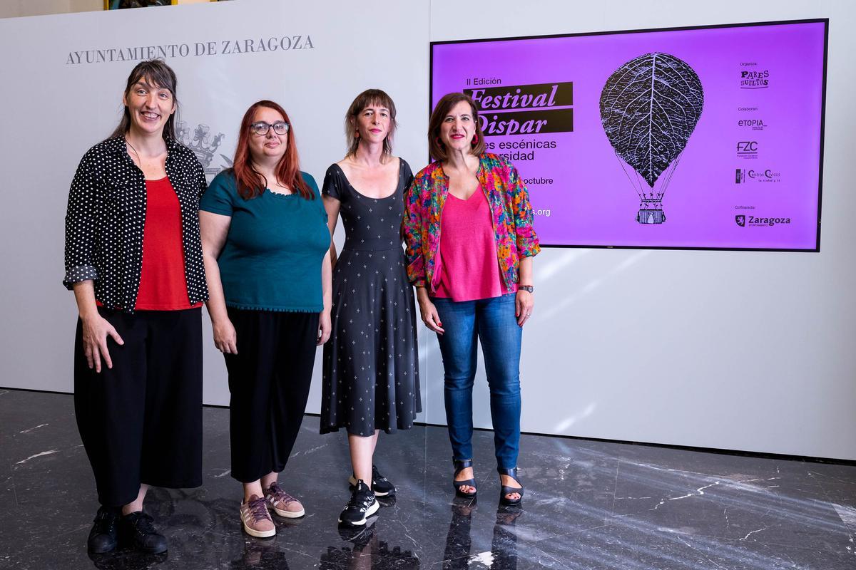 El Festival Dispar se ha presentado esta mañana en el Ayuntamiento de Zaragoza.