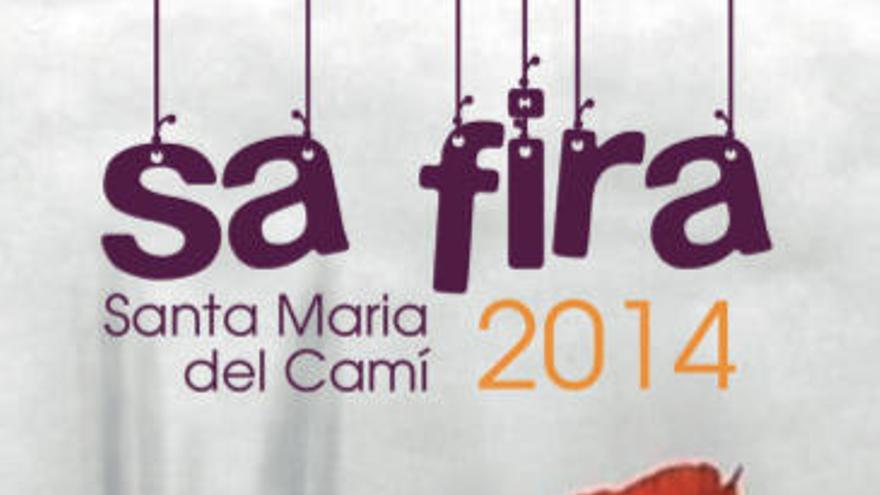 Cartel de la &#039;fira&#039; de Santa Maria