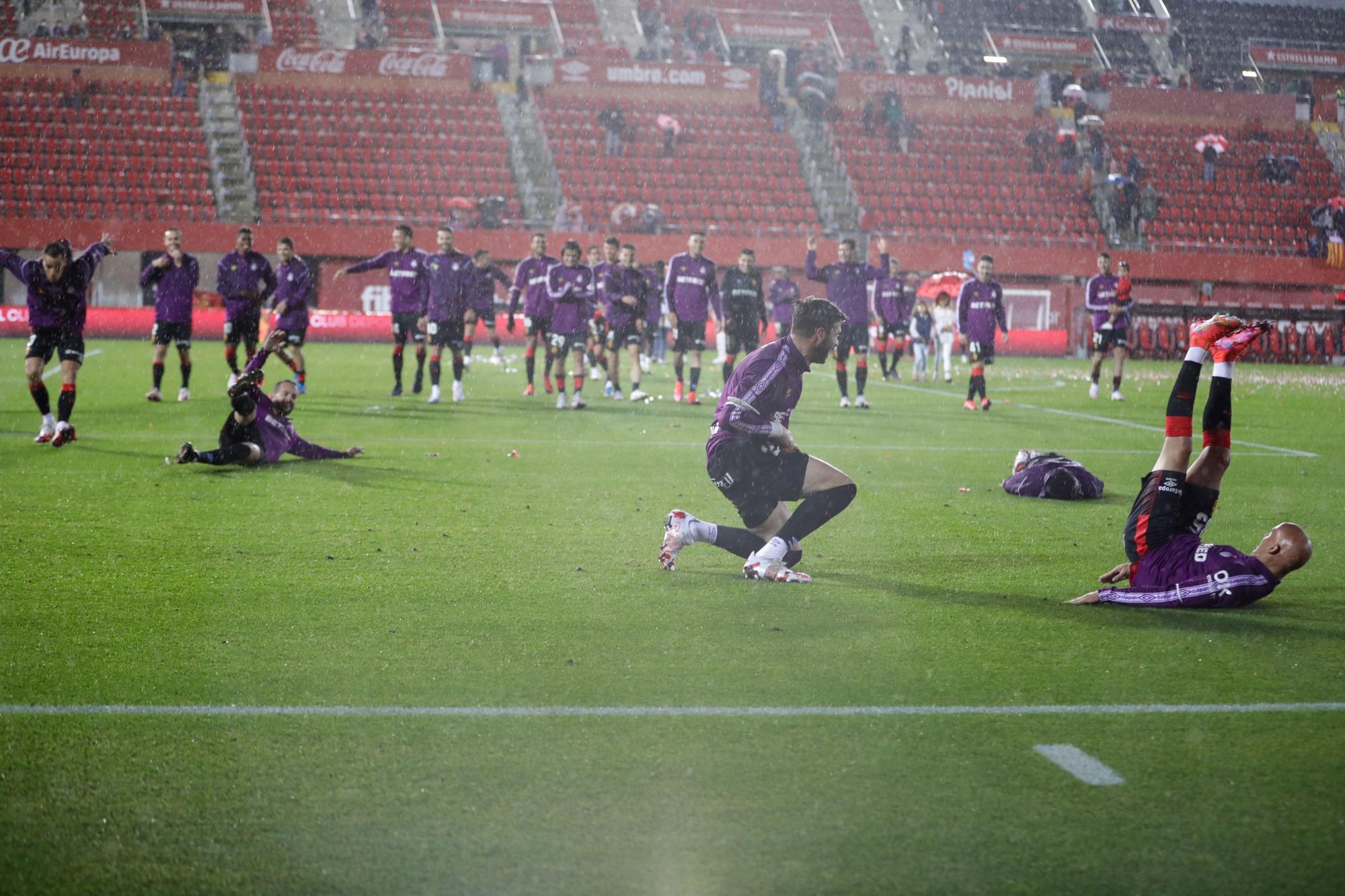 Así ha sido la celebración del ascenso del Mallorca en Son Moix