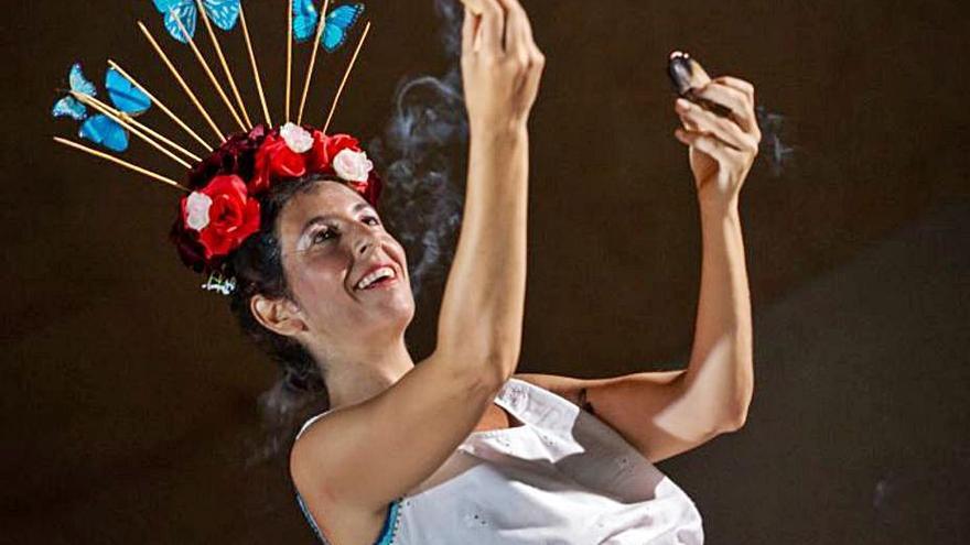 Retrato de Frida Kahlo a través de la danza en Ibiza