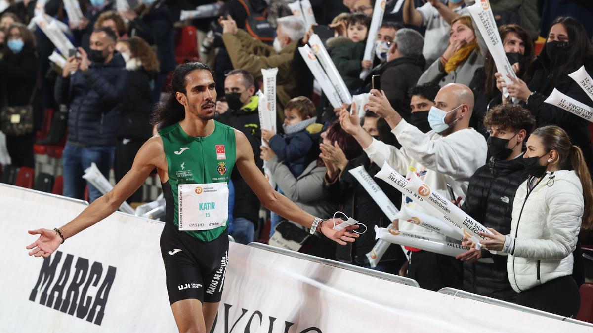 Katir a un segundo del récord español de 5K y a dos del europeo