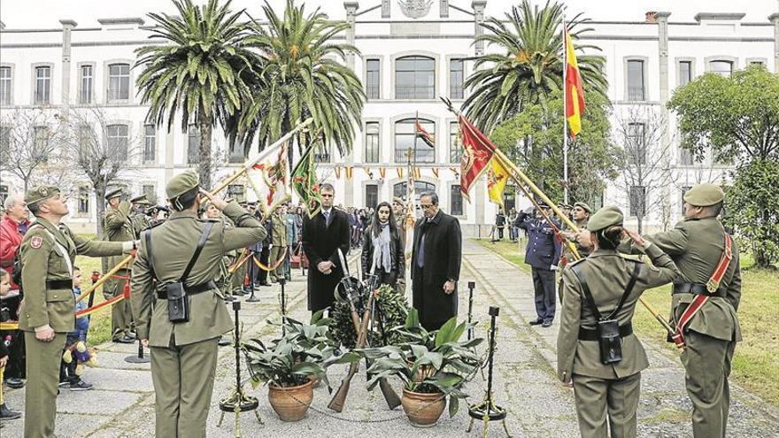 La subdelegación de defensa celebra sus 21 años en cáceres