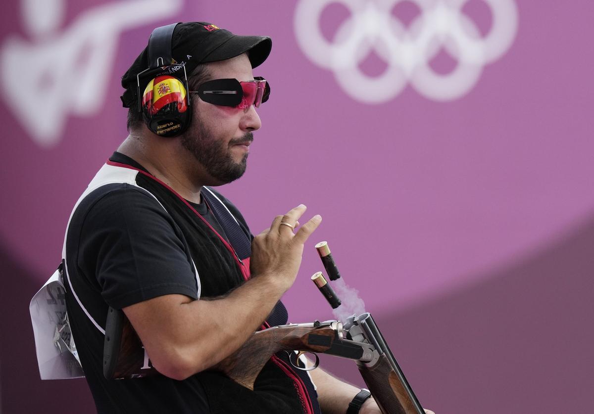 El tirador español Alberto Fernández competirá en los Juegos de París