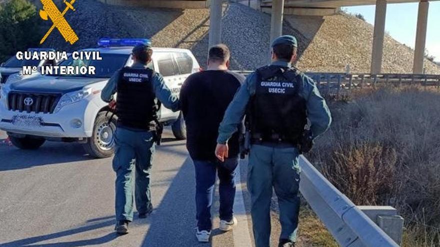 Detenido en Siétamo (Huesca) un conductor con 100 gramos de &#039;coca&#039; escondidos en la rueda de repuesto