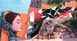 Cinc nous murals per a embellir les instal·lacions de Joventut de Dénia
