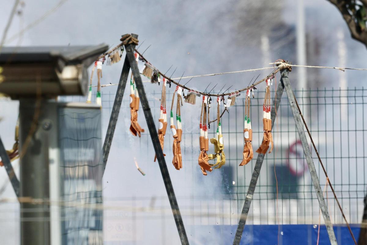 Las imágenes de la mascletà de Hermanos Ferrández en la Magdalena 2026