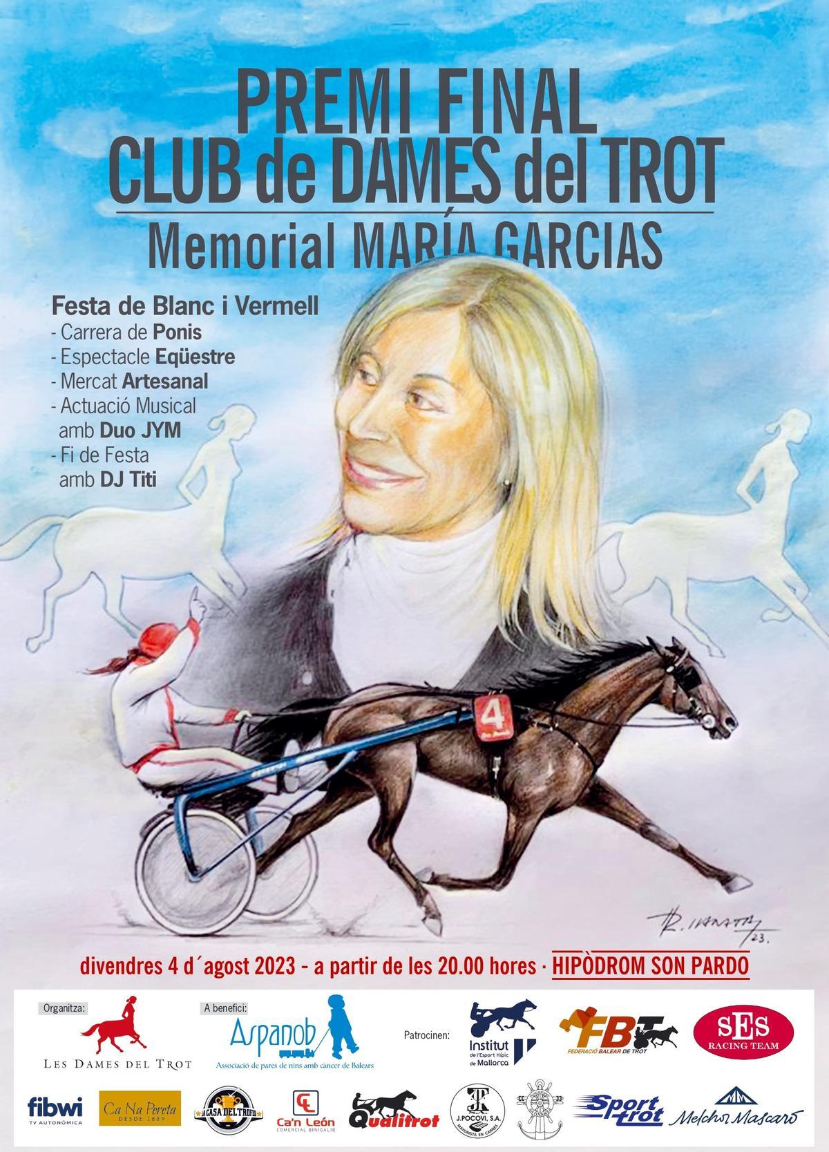 poster final 'Club de Dames del Trot' 2023