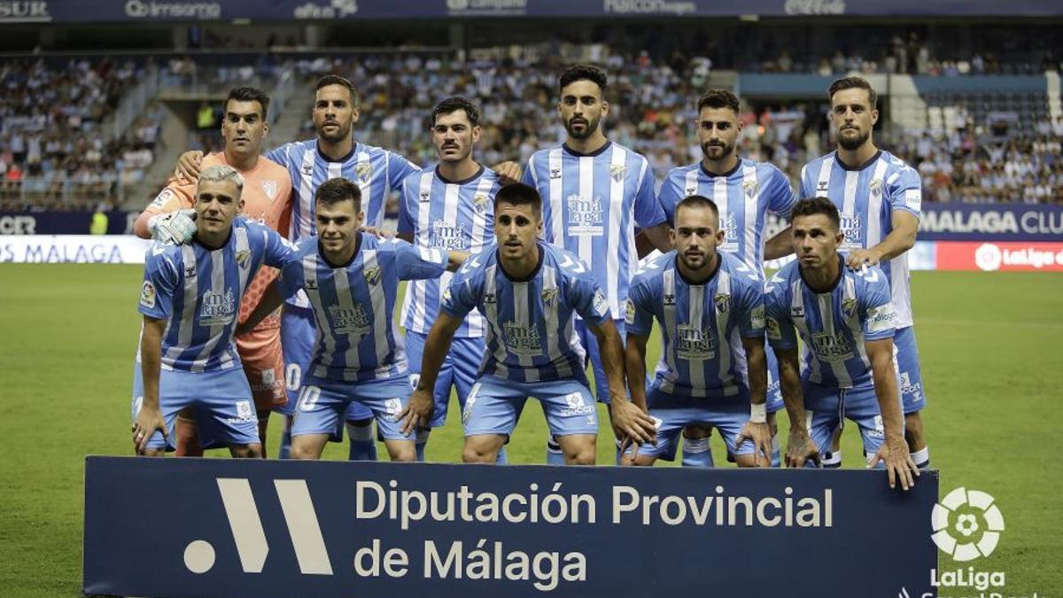 El Málaga CF - UD Las Palmas, en imágenes.