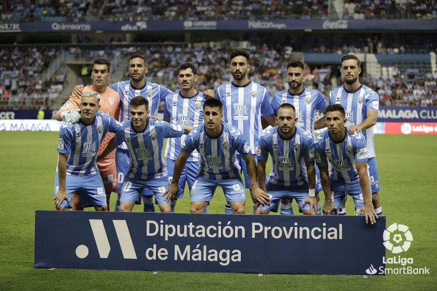 El Málaga CF - UD Las Palmas, en imágenes