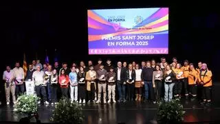 Sant Josep reconoce a deportistas y entidades del municipio en una emotiva gala