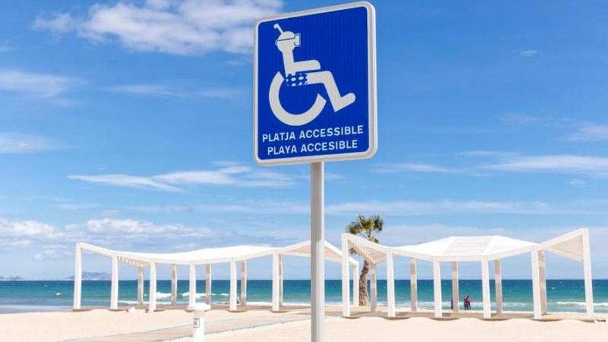 Una playa accesible