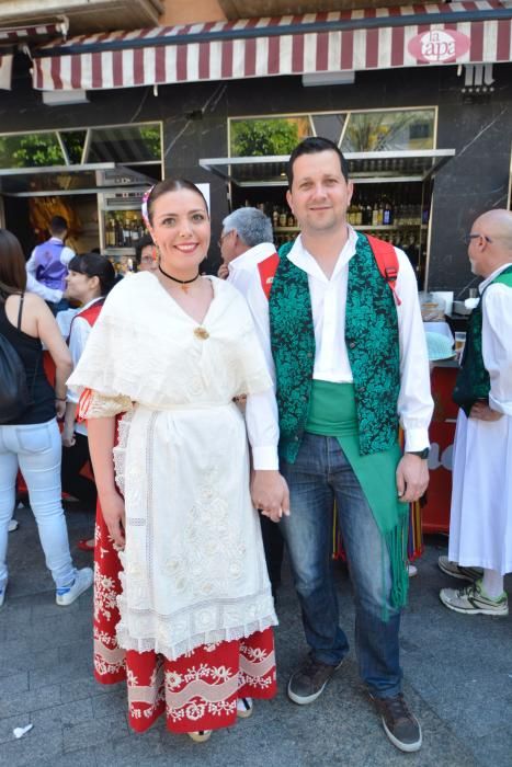 Ambiente y Photocall en la Plaza de las Flores