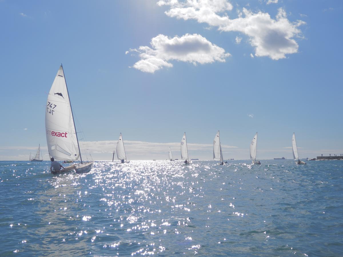Pujol, Esteba, Costigan y Martí, campeones de la Copa de Europa de Patín a Vela