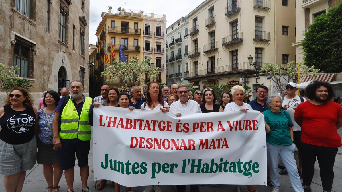 Juntes per l'Habitatge denuncia las politicas del Consell en materia de vivienda