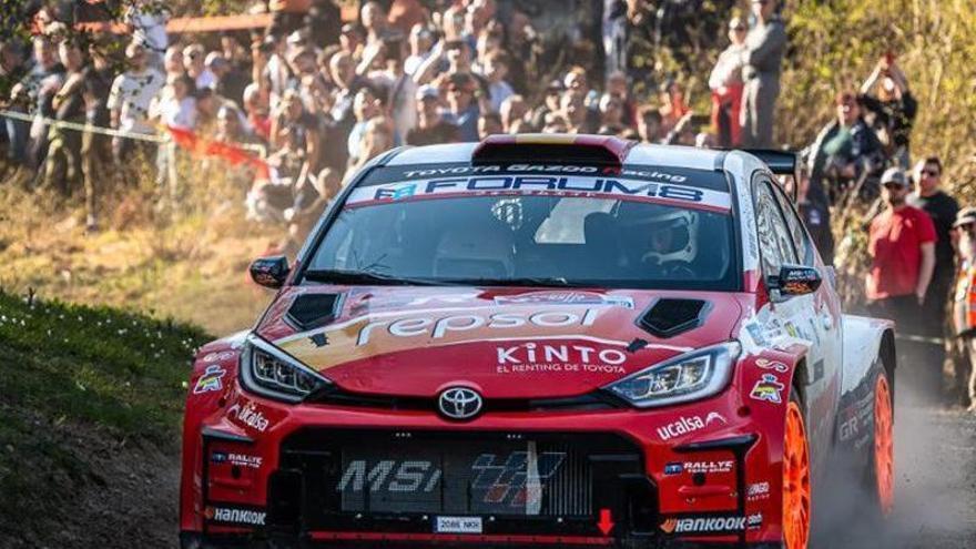 Cachón se queda a un paso del podio en el rally de Croacia