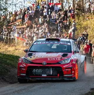 Cachón se queda a un paso del podio en el rally de Croacia