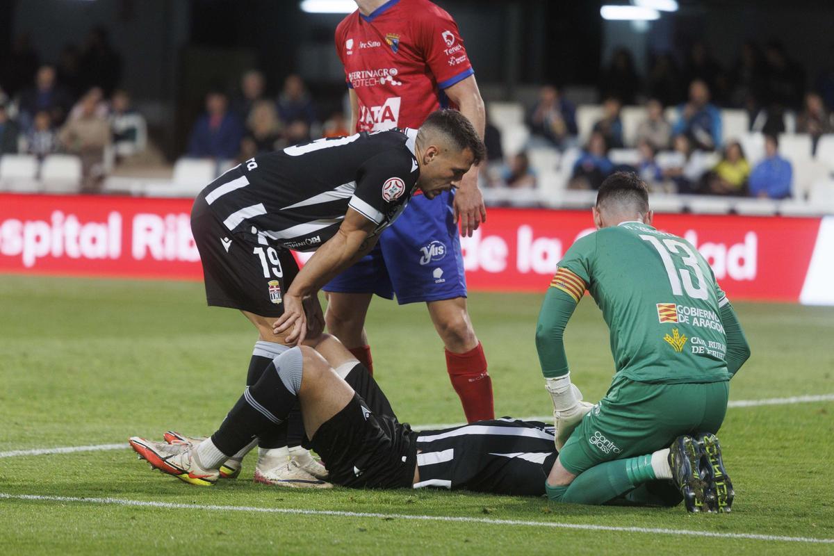 Las imágenes del partido entre el FC Cartagena y el CD Teruel