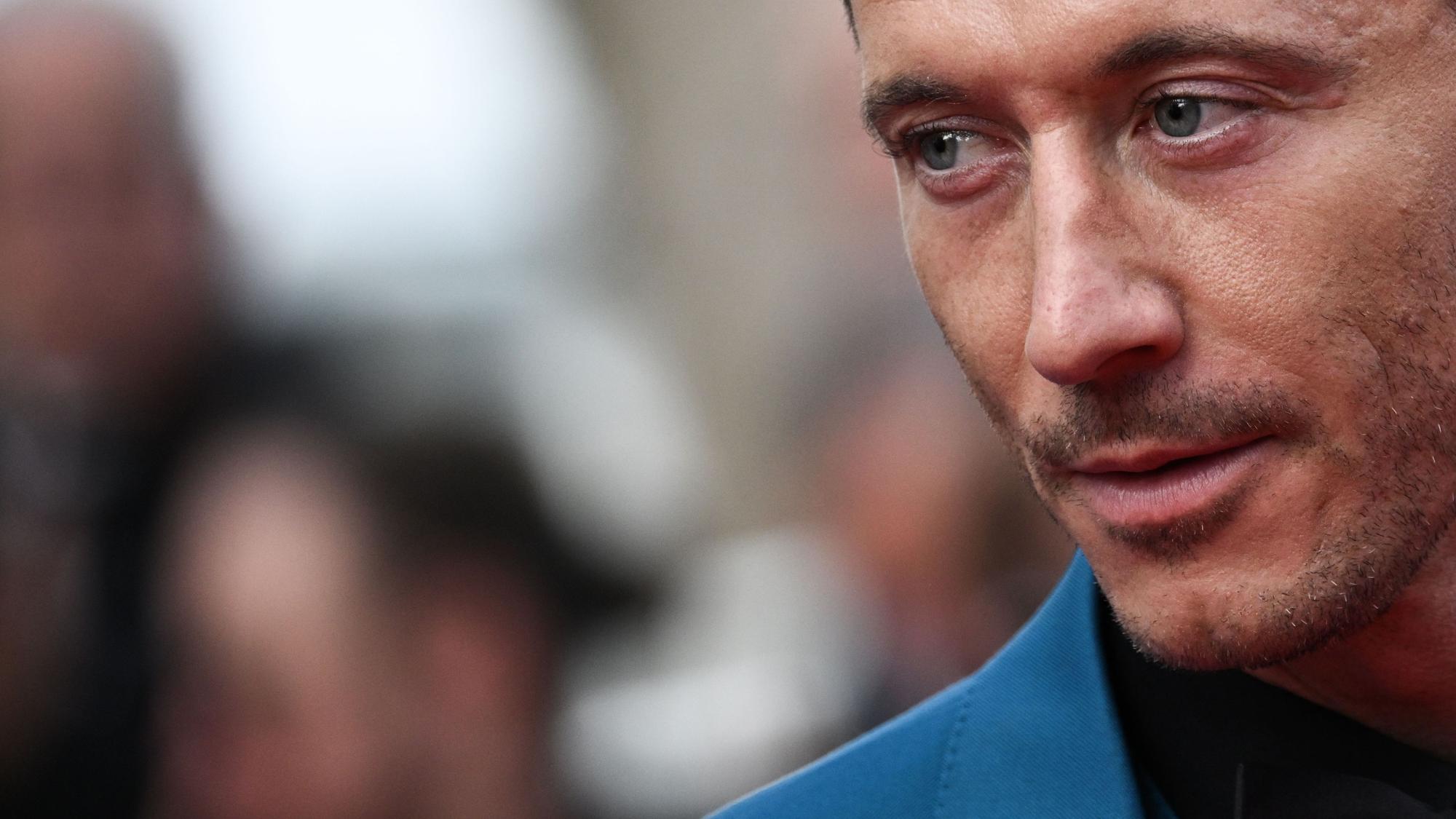 Robert Lewandowski en el Festival de cine de Cannes