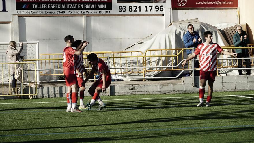 El Berga s&#039;imposa a l&#039;Atlètic Gironella en un derbi d&#039;alt nivell (1-4)