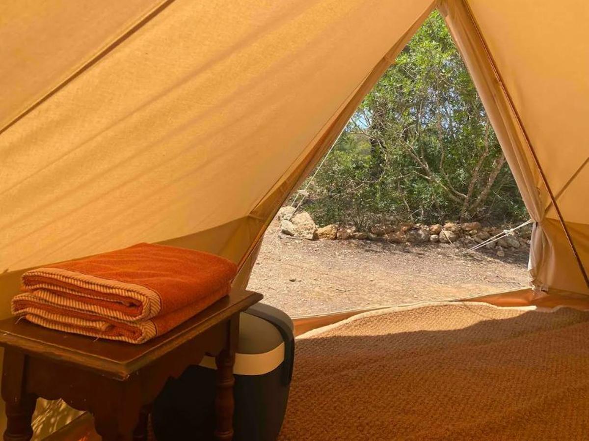 Se alquila yurta, cabaña o tienda de campaña en plena naturaleza en Ibiza