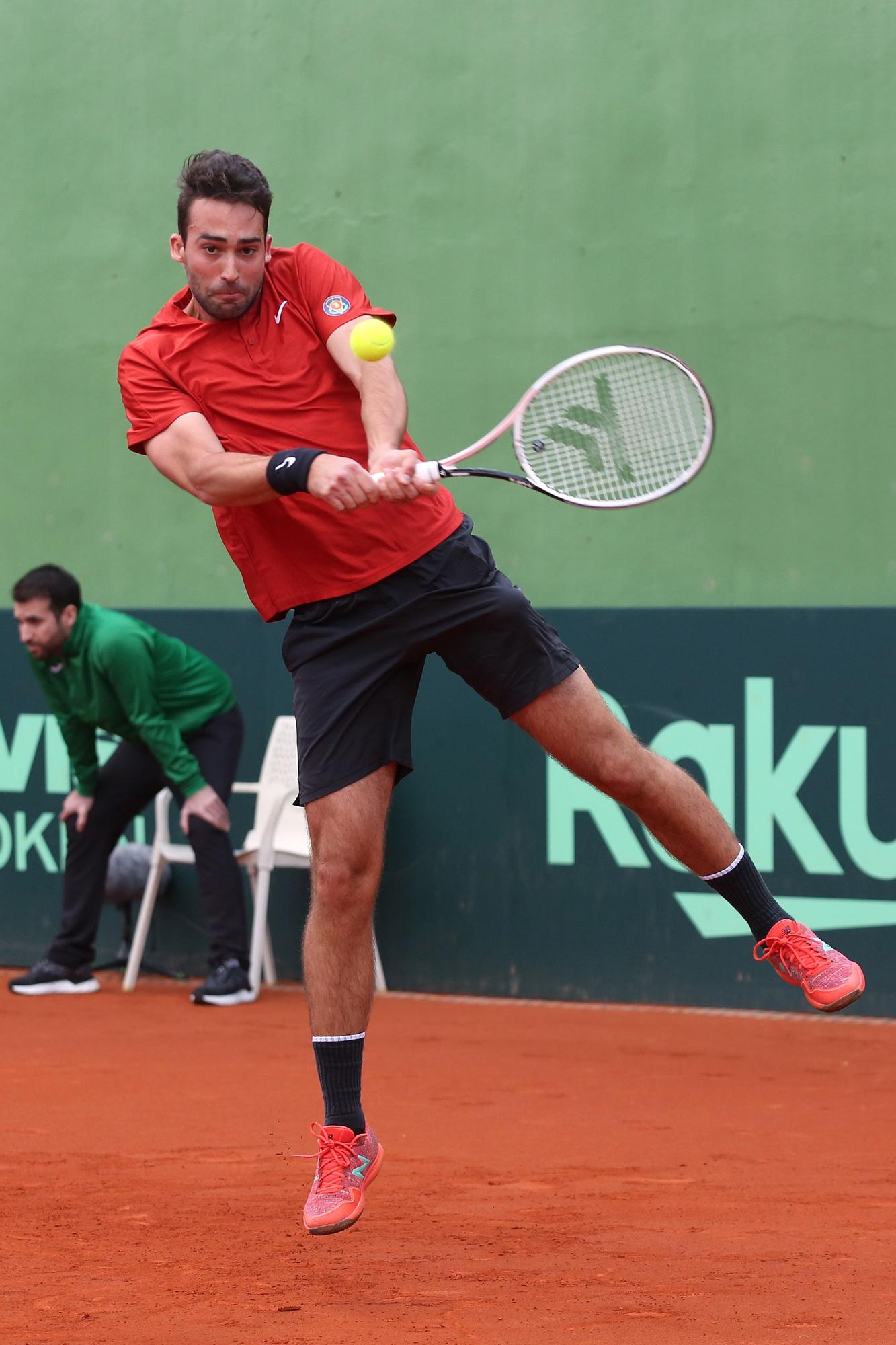 Bautista se impuso a Botian en el primer partido de la eliminatoria de Copa Davis ante Rumanía.