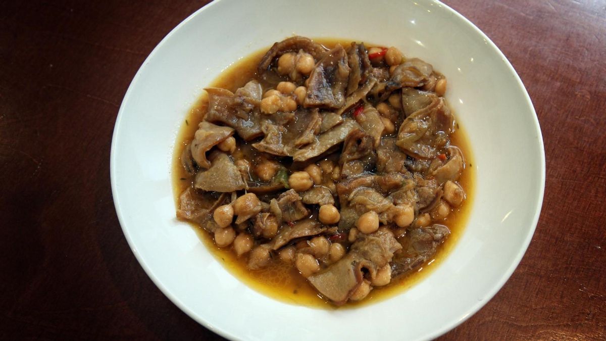 Un plato de Cal Campaner, en Roses.