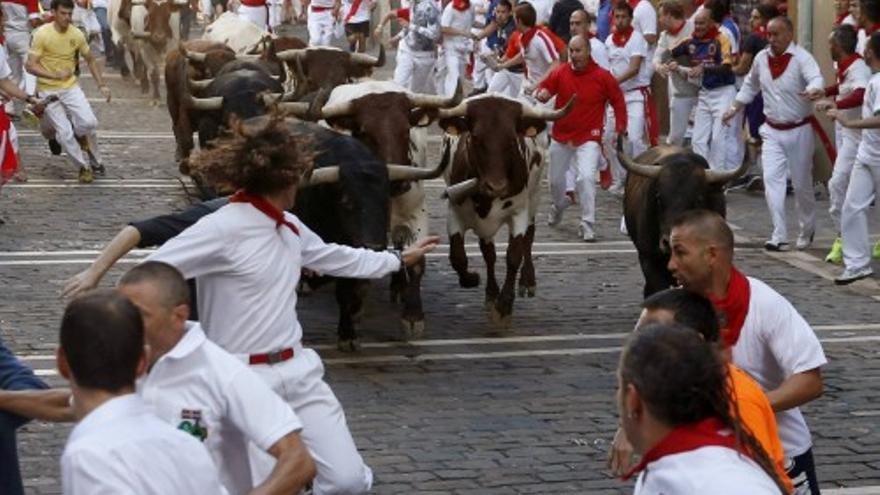 Tercer encierro de San Fermín 2015