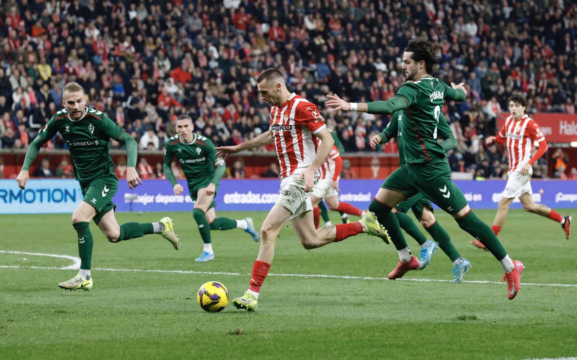 Las imágenes del Sporting-Eibar
