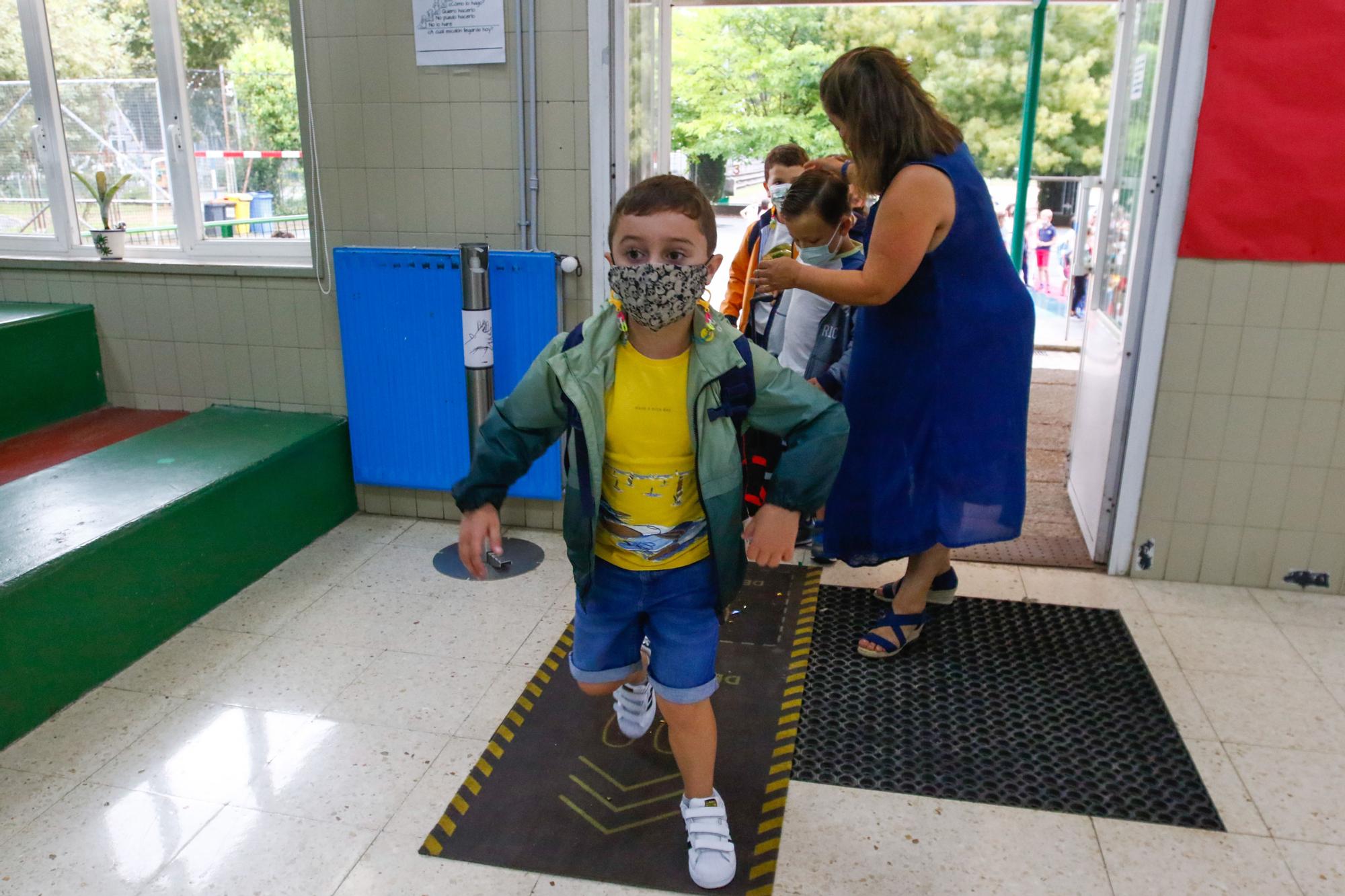 Las imágenes de la vuelta al cole en Galicia