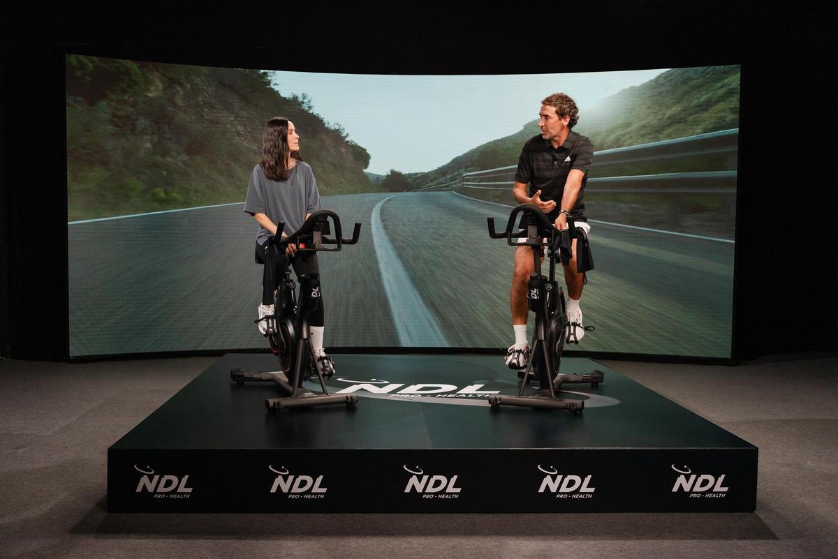 Raúl, durante la entrevista