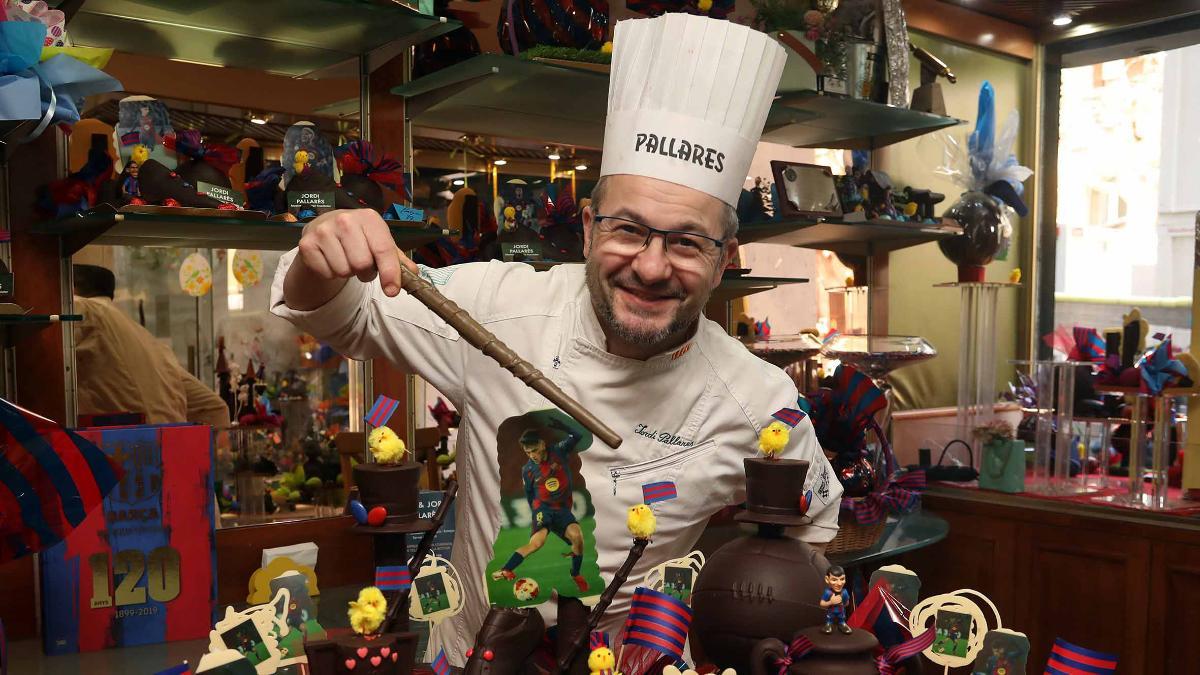 Jordi Pallarés tiene una 'varita mágica' como Pedri en el fútbol, pero en el arte de la pastelería