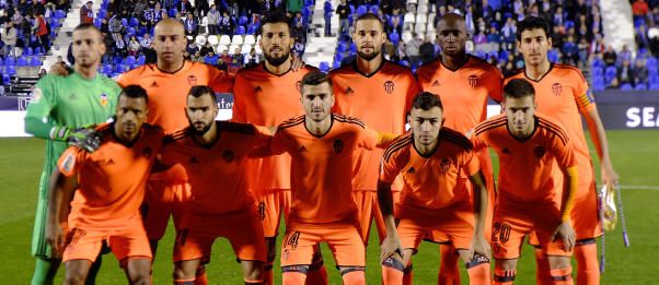 Las notas del Valencia ante el Leganés