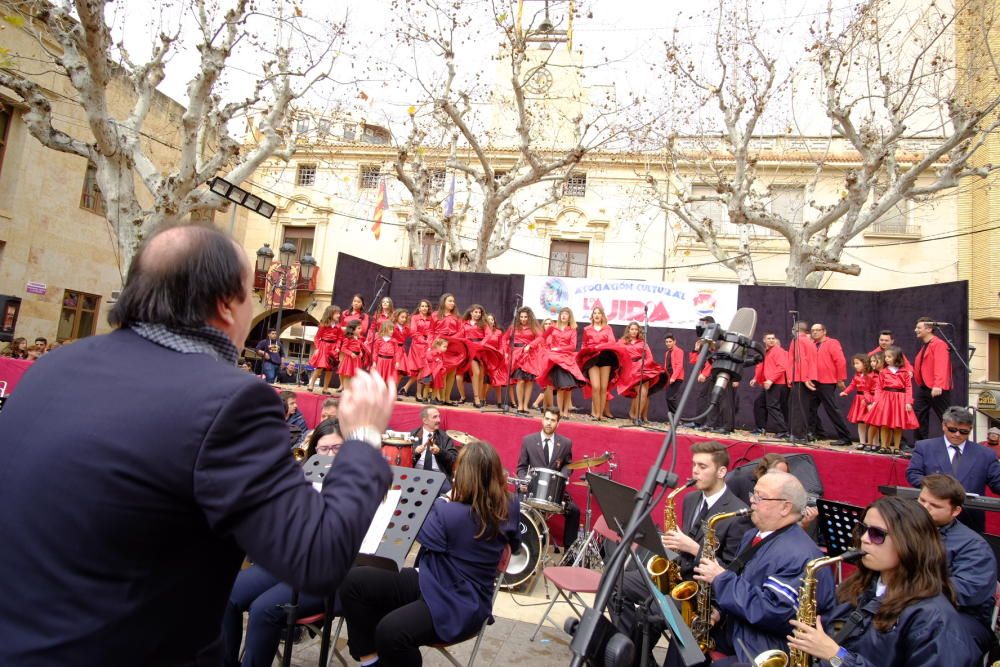 Trece grupos de adultos, jóvenes y niños han participado hoy en esta celebración declarada de Interés Turístico Provincial