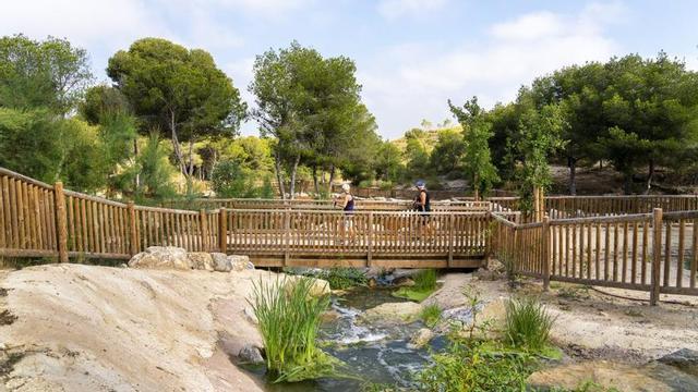 Parque El Recorral en Rojales (Alicante), ejemplo de infraestructura verde urbana.
