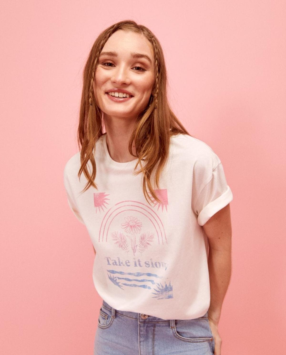 Camiseta 'Take it slow' de Slowlove